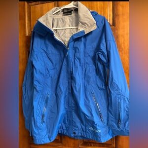 Marmot Women's Lightweight Waterproof Hooded Rain Jacket Size Large